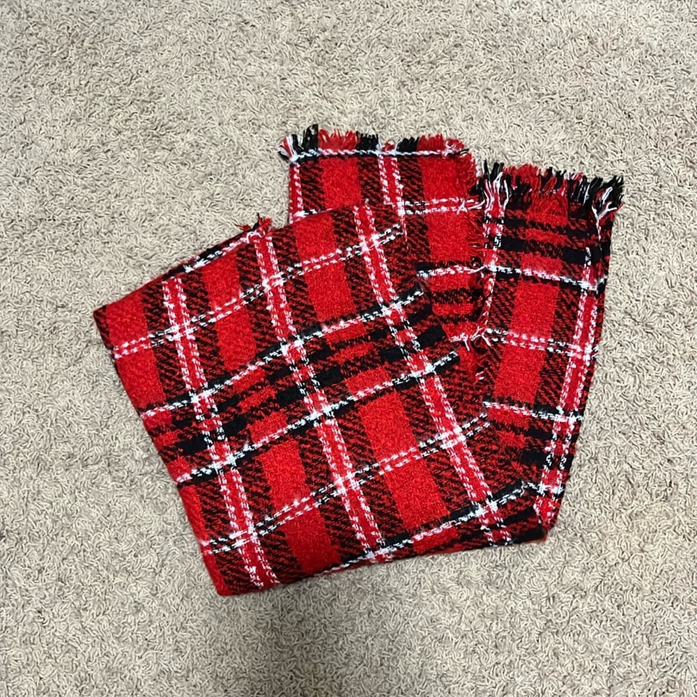 plad fall shawl